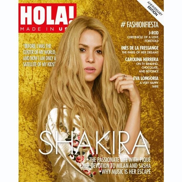 Shakira graces the cover of HOLA! USA's September issue.
Photo: HOLA! USA