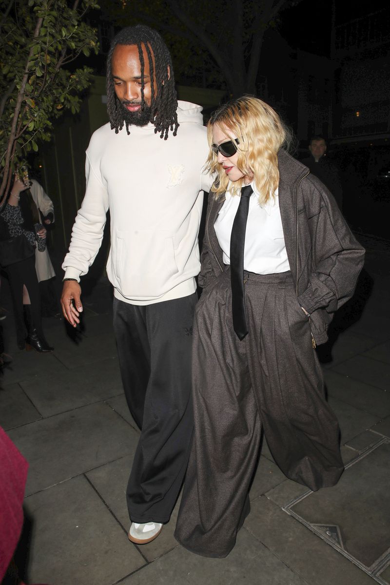 Madonna and Akeem Morris