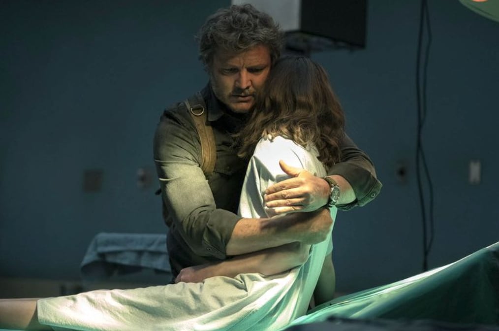 Pedro Pascal as Joel and Bella Ramsey as Ellie in 'The Last of Us'