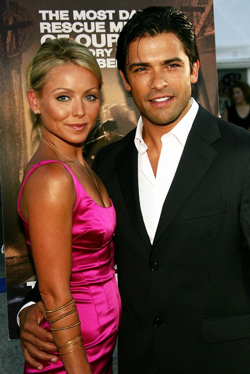 Mark Consuelos and Kelly Ripa in 2005