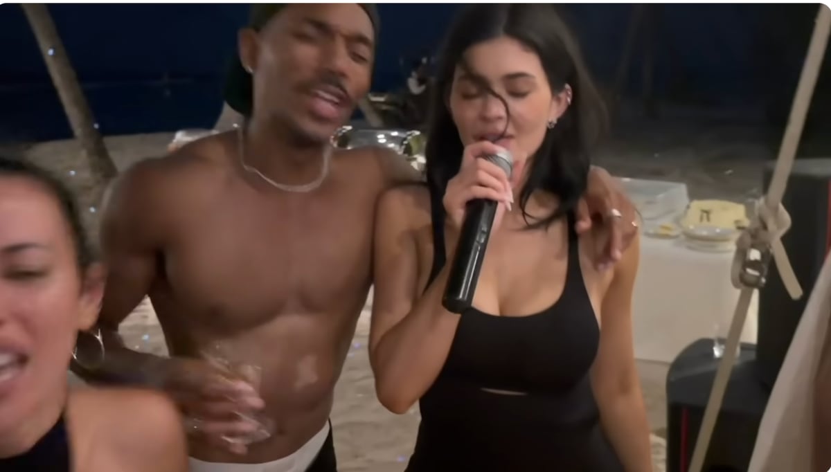 Kylie was really into it