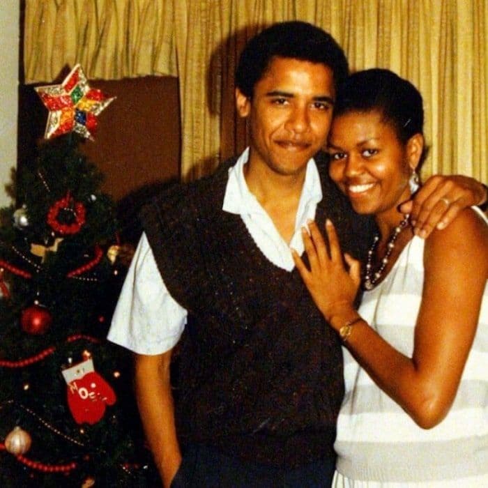 <b>Their first anniversary</b>
"Our first anniversary, she's the one who forgot," Barack told David Letterman. "It was Wednesday night, and I said, 'So honey what do you want to do this weekend? What you want to do on Friday?' She said, 'What's on Friday?' I said, 'Honey, we've been married a year!'"
Photo: Instagram/@michelleobama