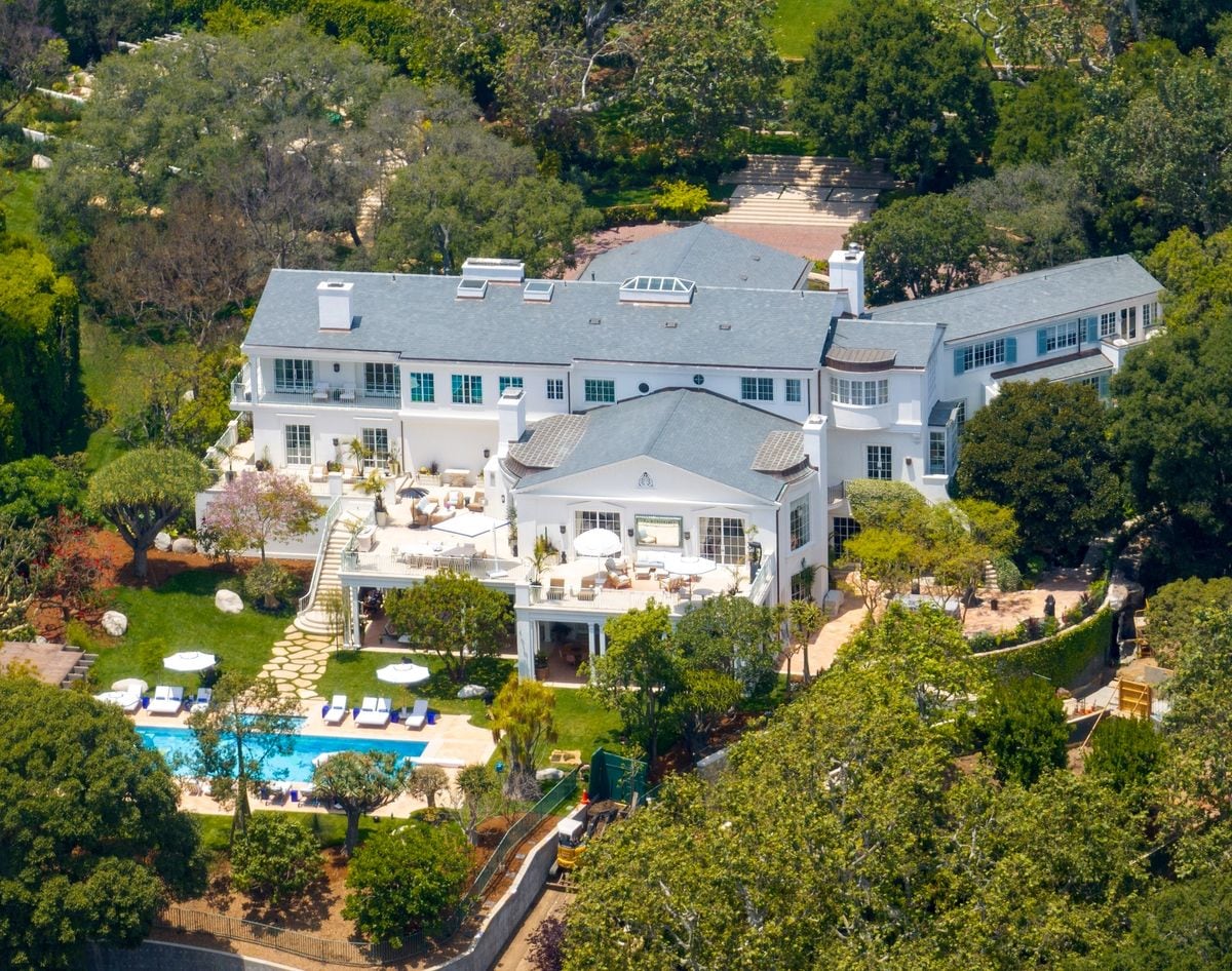 Jeff Bezos' mega-mansion in Beverly Hills 