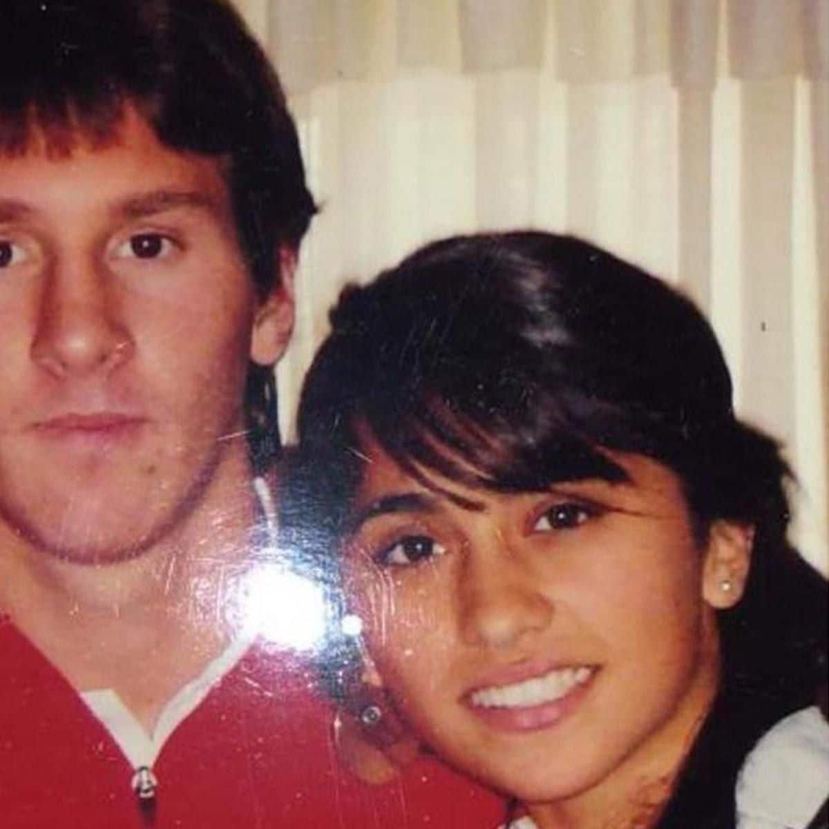 Lionel Messi y Antonela Roccuzzo