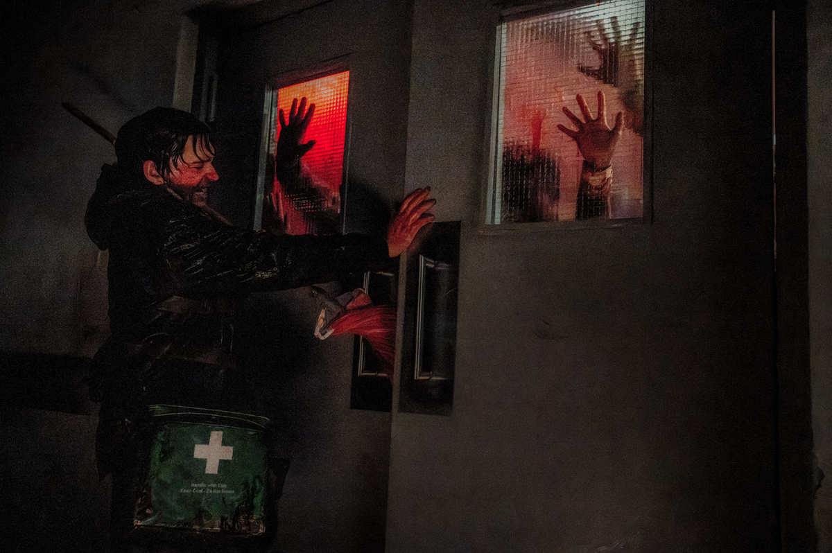 Austin Abrams stars as Bryan, a medical courier whose night becomes a nonstop race for survival.