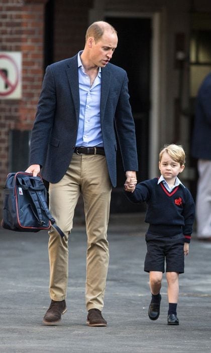Kate Middleton missed Prince Georges first day of school
