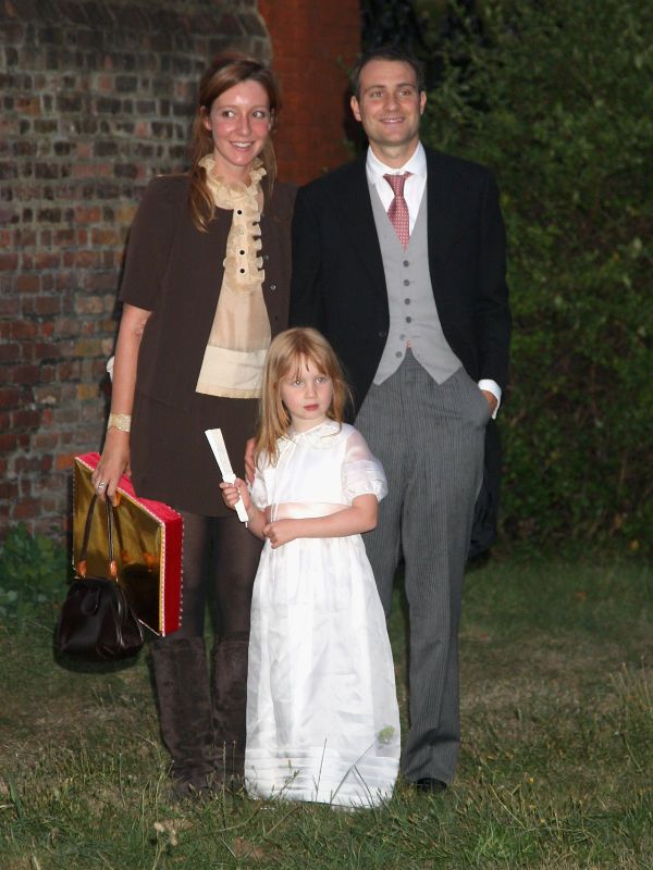 Ben Goldsmith daughter Iris as bridesmaid