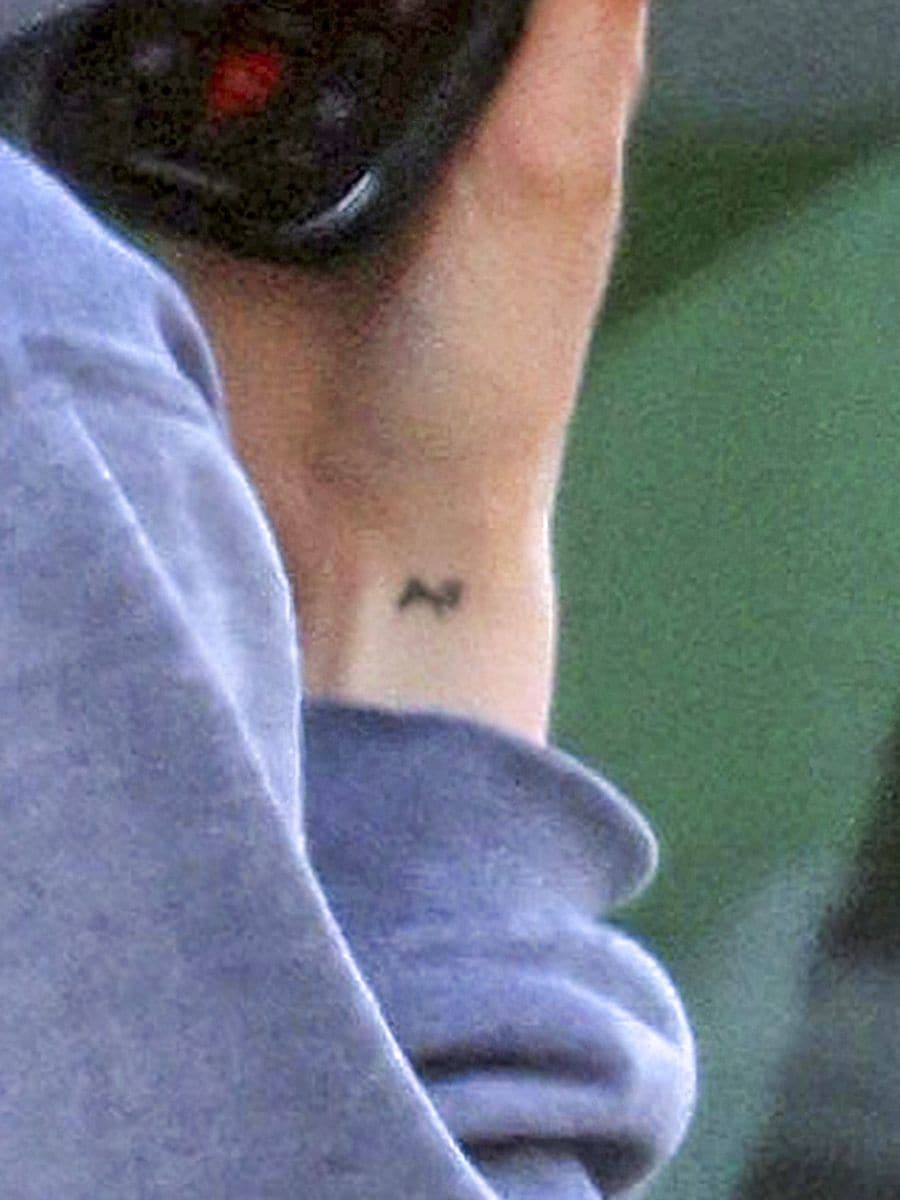 A close up of Shiloh's tattoo