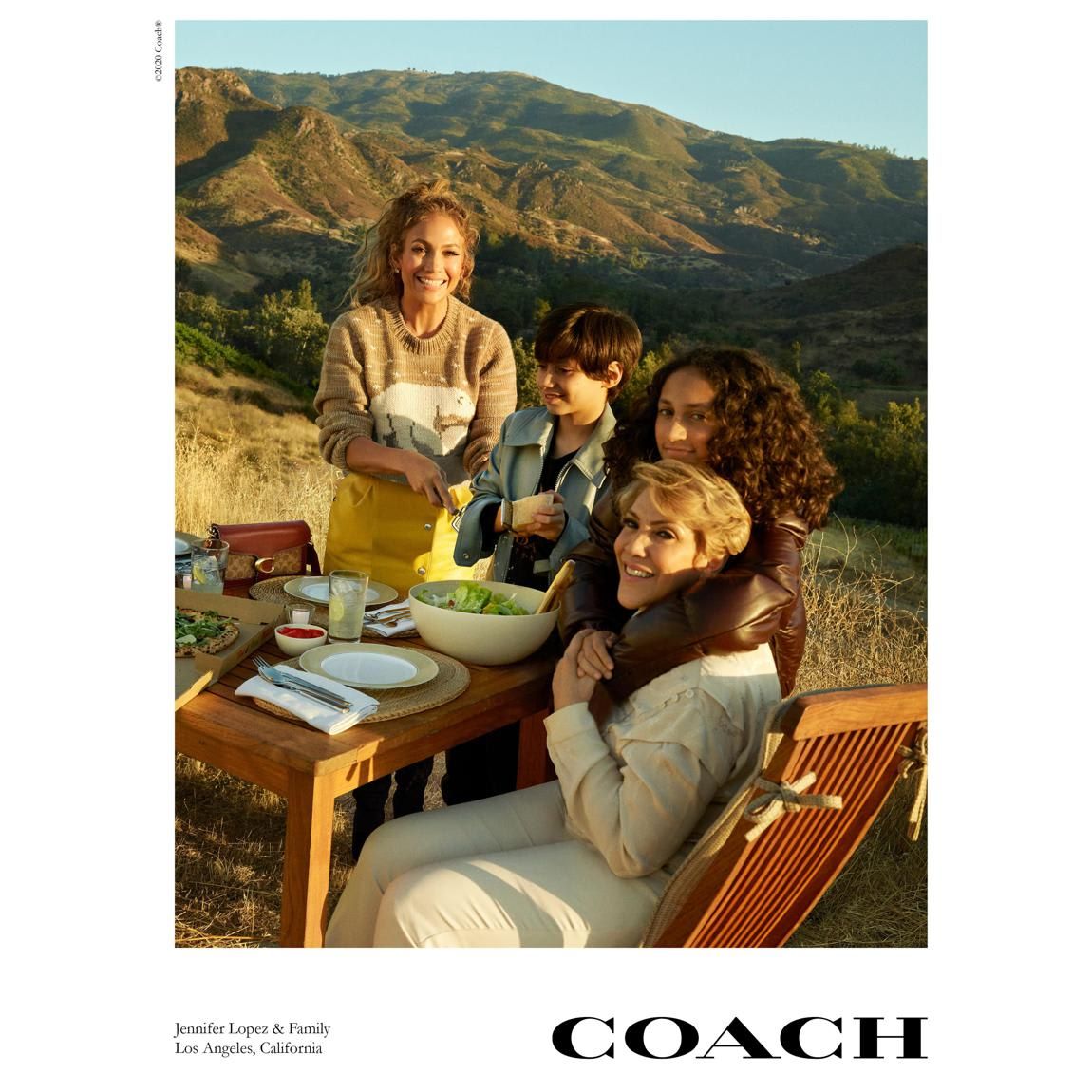 The campaign for Coach's Fall 2020 collection celebrates the power of modern families