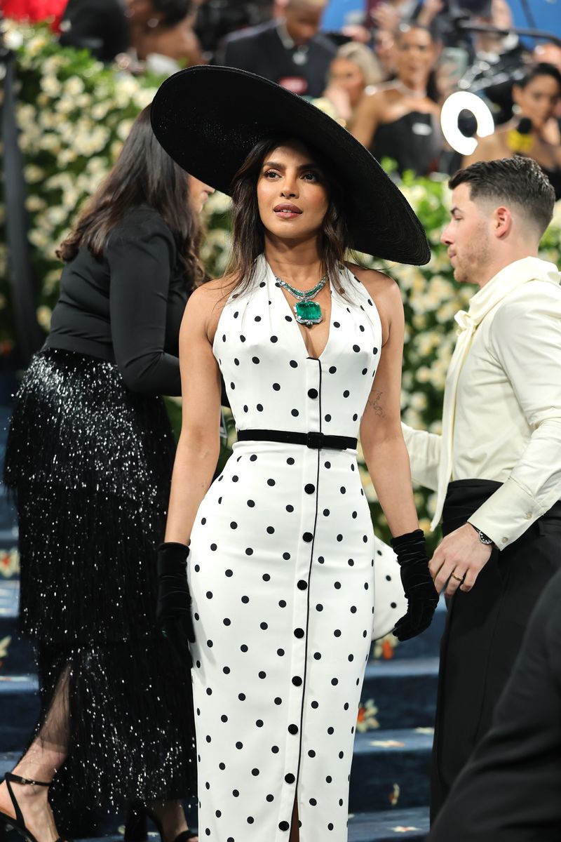Priyanka Chopra attends the 2025 Met Gala