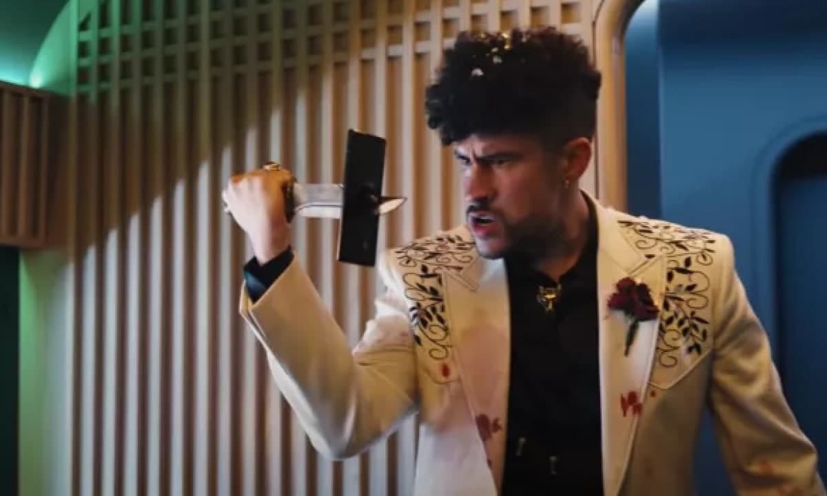 Bad Bunny on Bullet Train