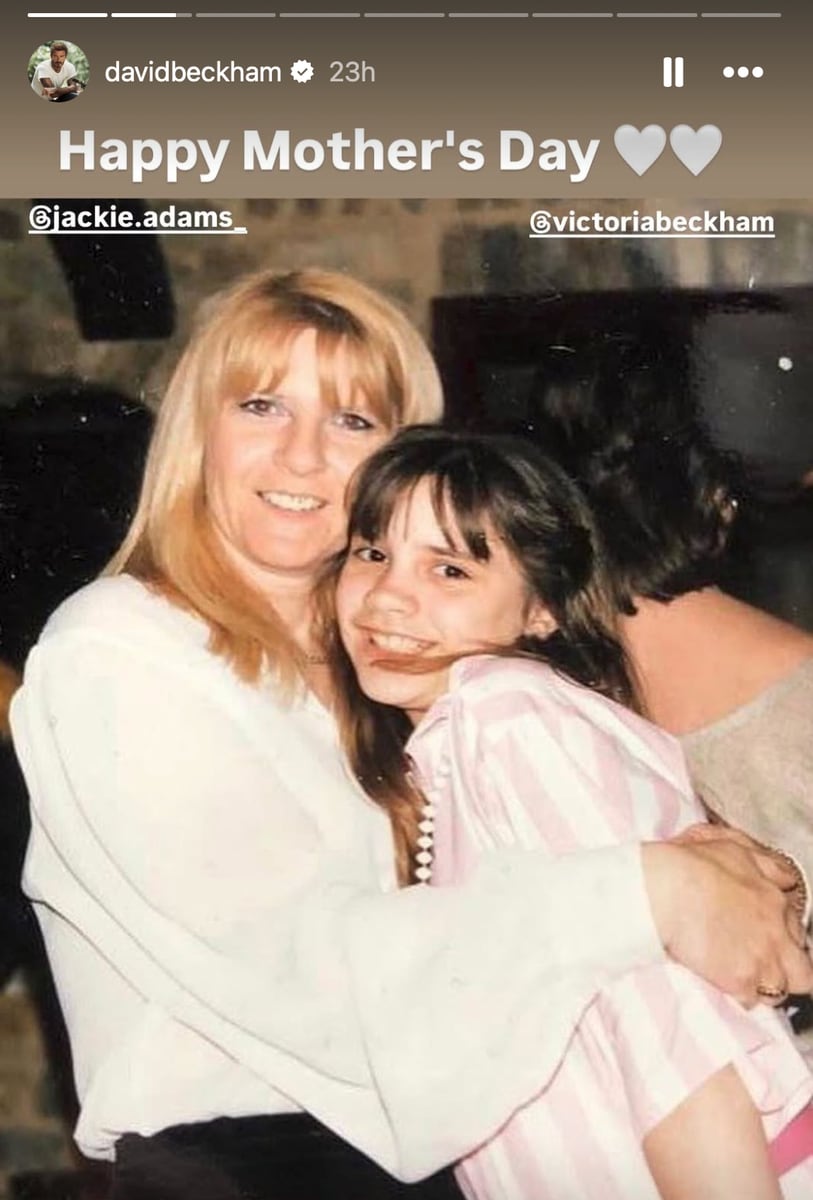David Beckham celebrates Mother's Day with sweet tribute