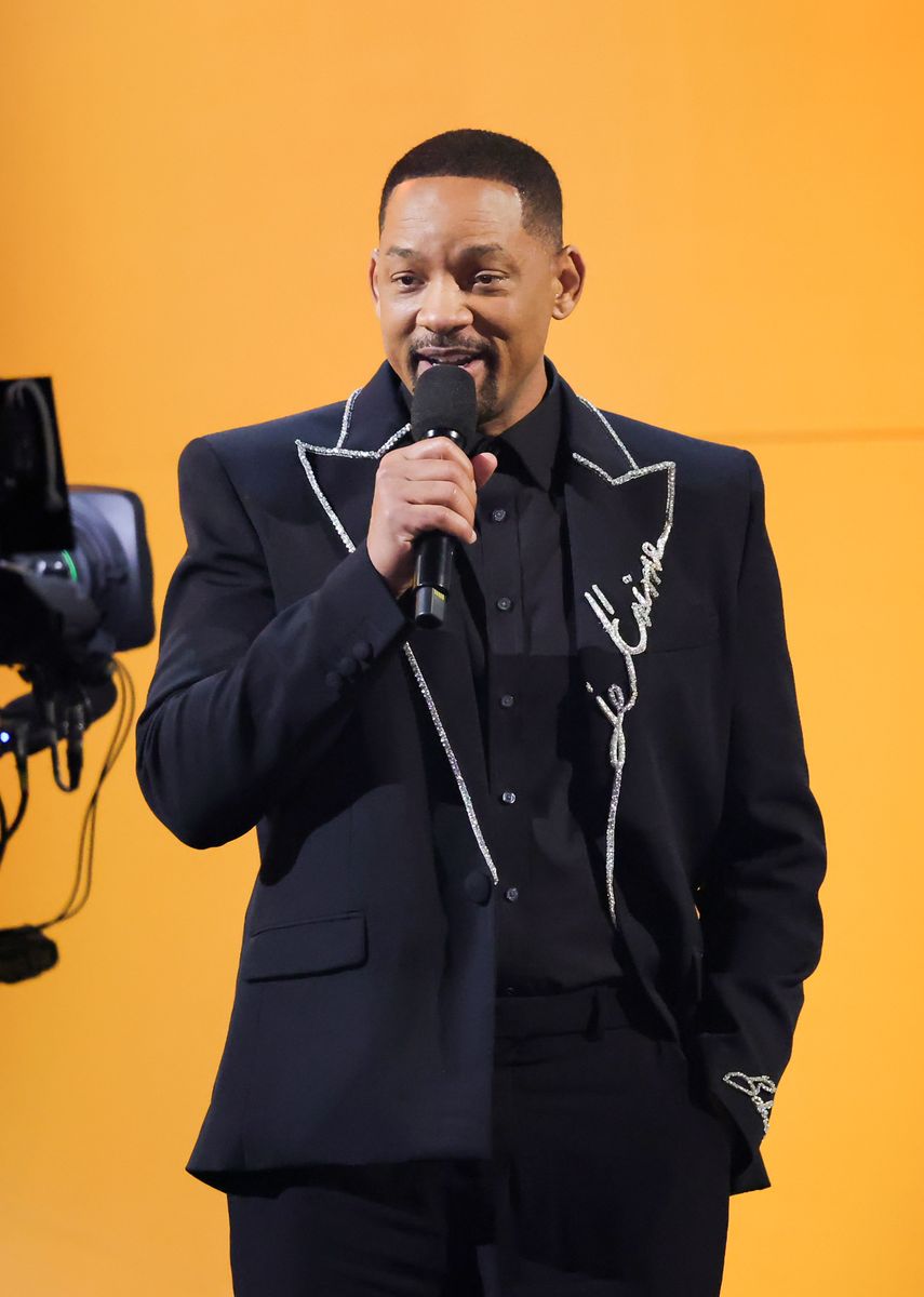 Will Smith habló en el escenario en el 67 ° Premios Grammy anuales.