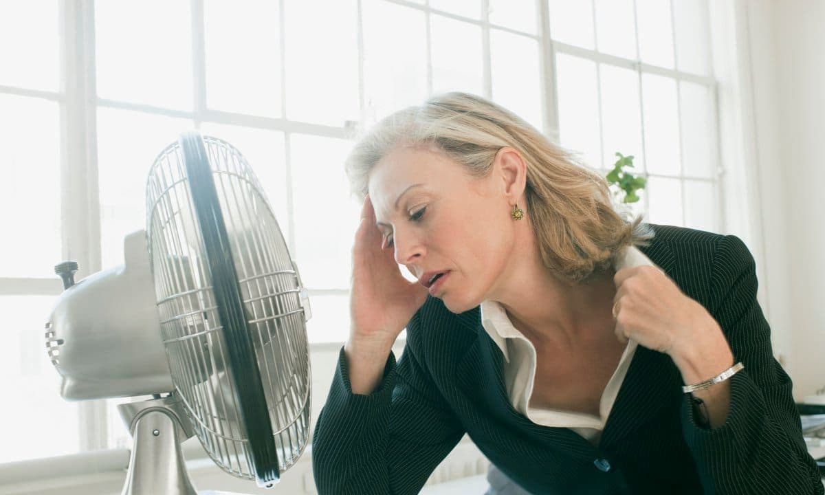 Person with the menopause
