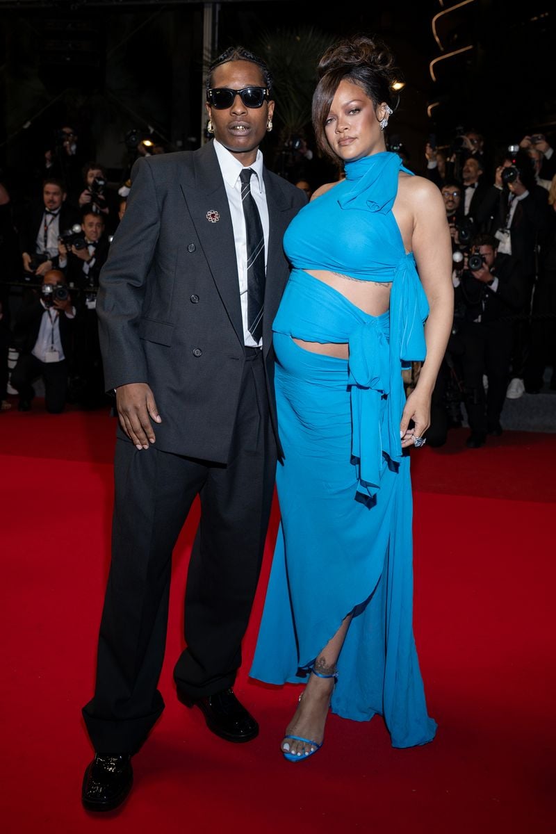  ASAP Rocky and Rihanna 