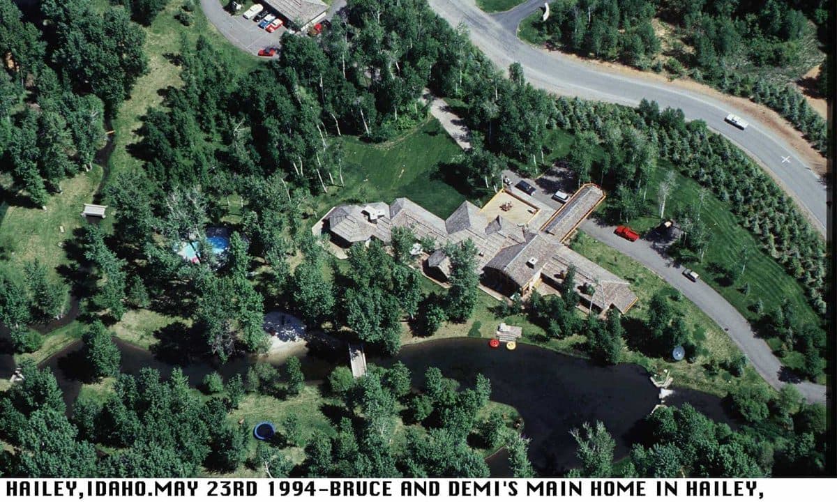 Hailey Idaho Bruce And Demis Home General Phots Of Hailey Idaho Where Bruce Willis And Demi