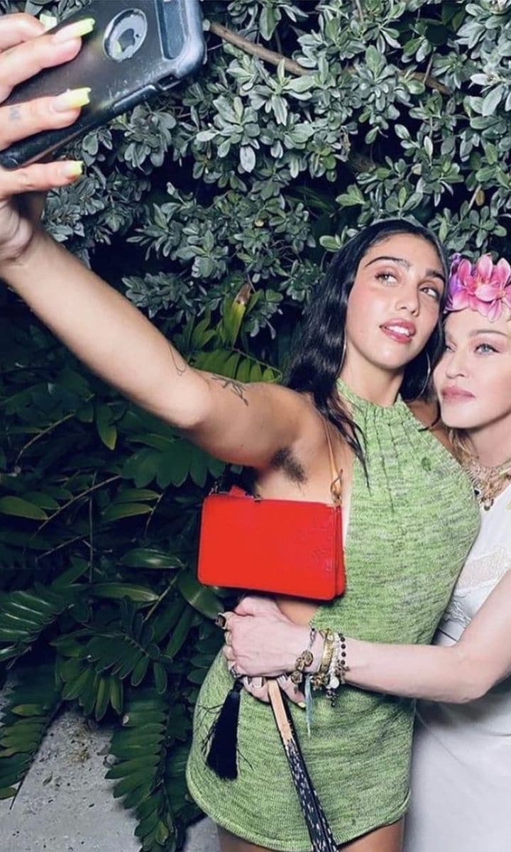 Madonna and Lourdes Leon