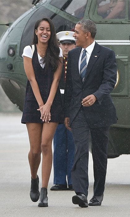 Barack said that he was proud of the young women that Malia and Sasha had become.
<br>Photo: Getty Images
