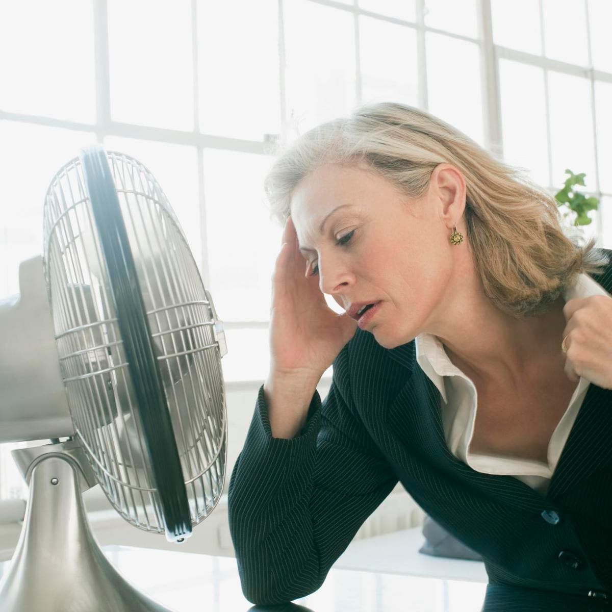 Person with the menopause