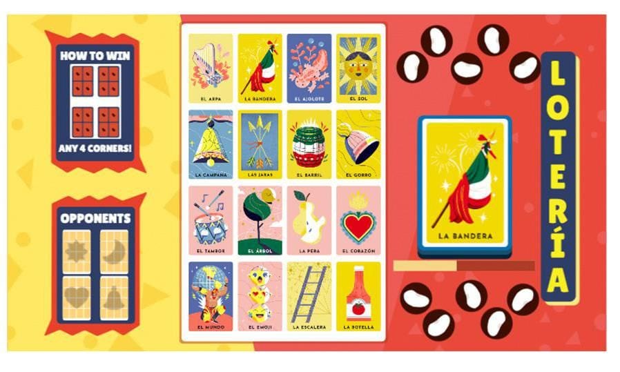 google mexican loteria game