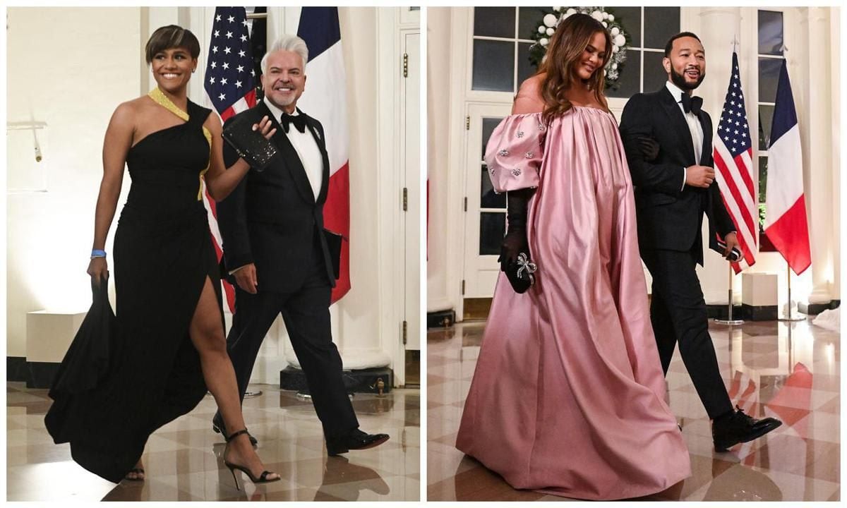 Ariana DeBose, John Legend, and Chrissy Teigen