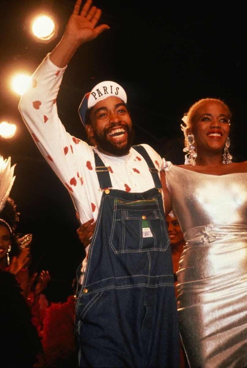 Fashion Designer Patrick Kelly circa 1989 in Paris, France