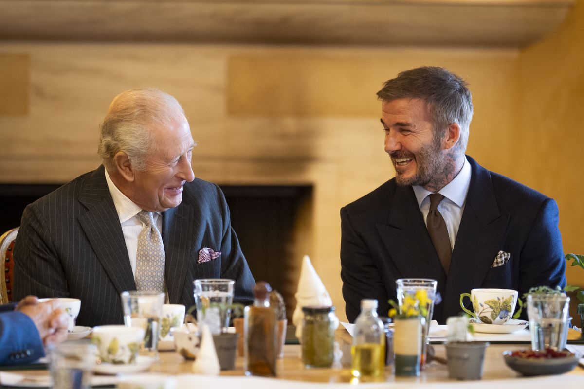 King Charles III and Sir David Beckham are part of the team behind The RHS and The King's Foundation Curious Garden at Highgrove, Gloucestershire