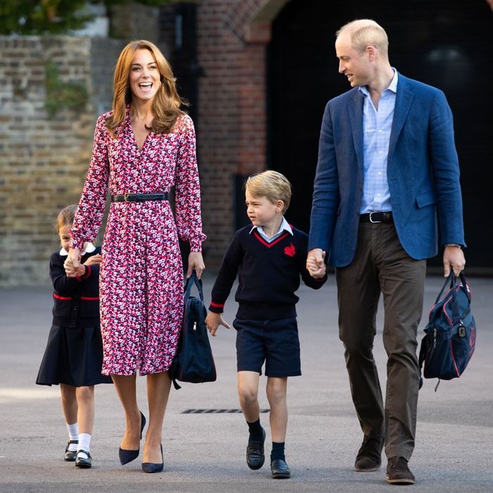 Kate Middleton First Day of School