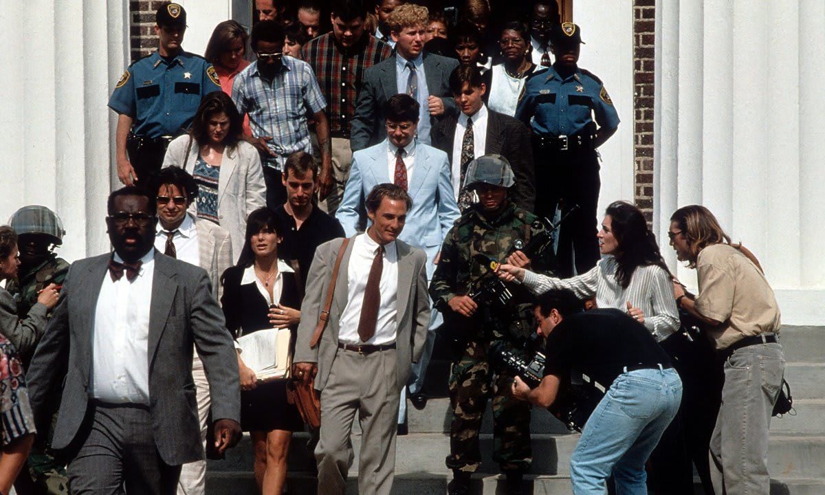Sandra Bullock And Matthew McConaughey In 'A Time To Kill'