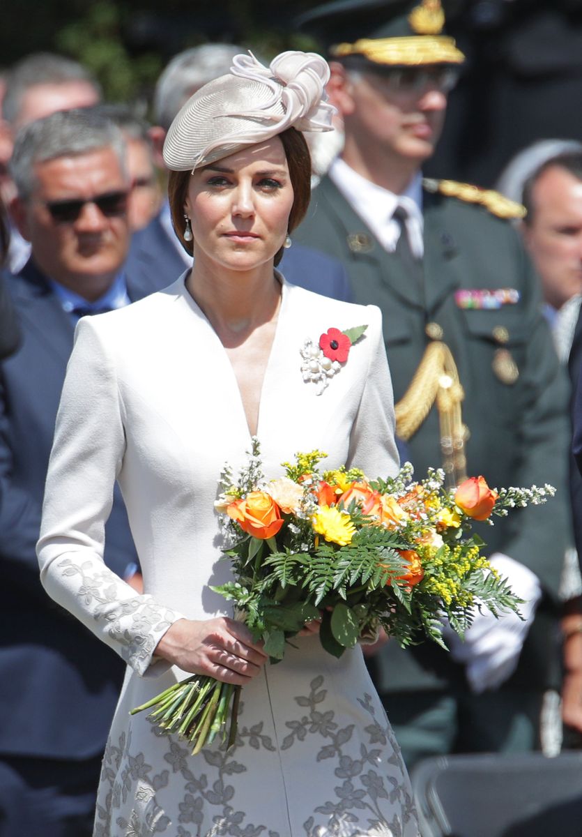 The Princess of Wales has worn the Diamond and Pearl Leaf Brooch on several meaningful occasions, including events honoring the late Queen.
