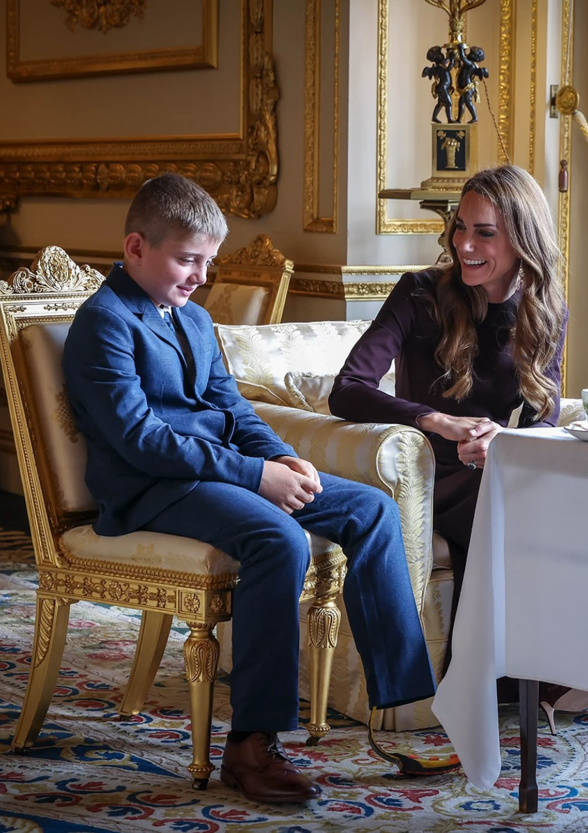 The Princess of Wales admitted that appearing on television is something that still makes her nervous.