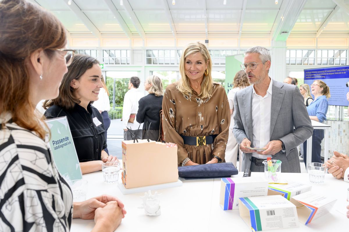 Queen Máxima attended a symposium of the national Care Evaluation and Appropriate Use (ZE&GG) program in Nieuwegein on September 10, 2026.