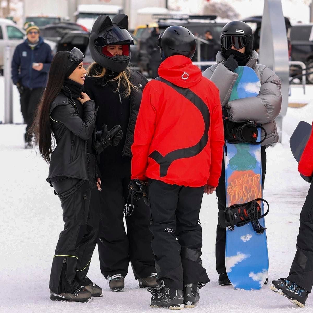 Kardashians take Aspen