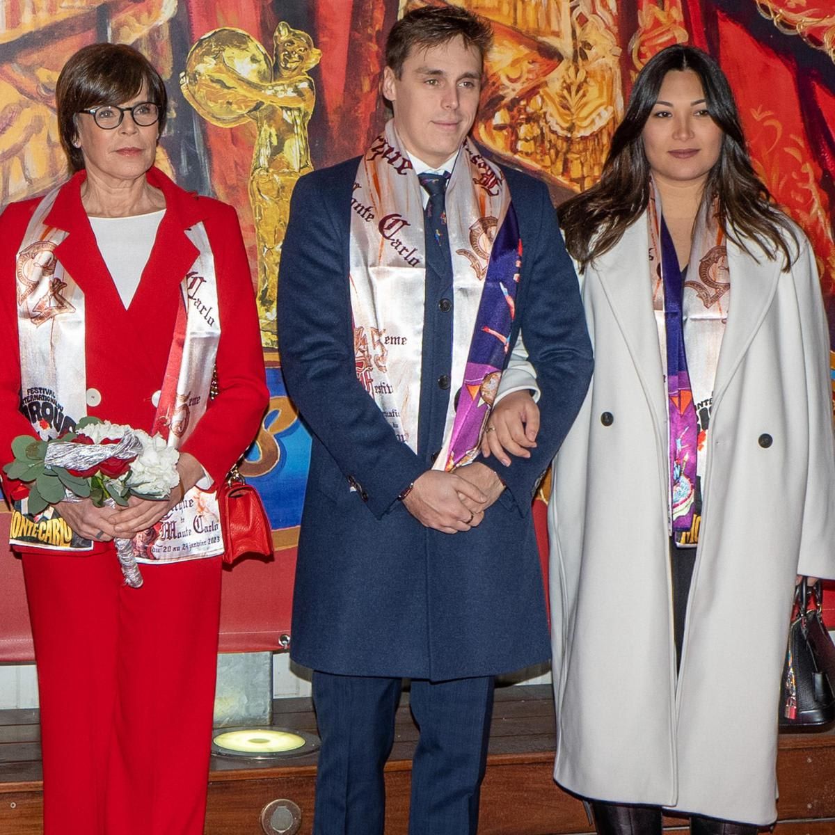 Princess Stephanie's son Louis and his wife Marie have welcomed their first child together