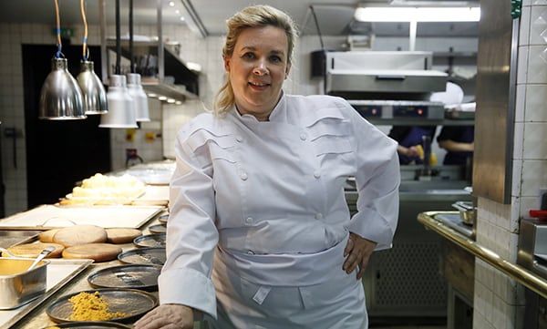 The French chef is one of the few women who have earned multiple Michelin stars, the culinary world's highest honor
Photo: Getty Images
