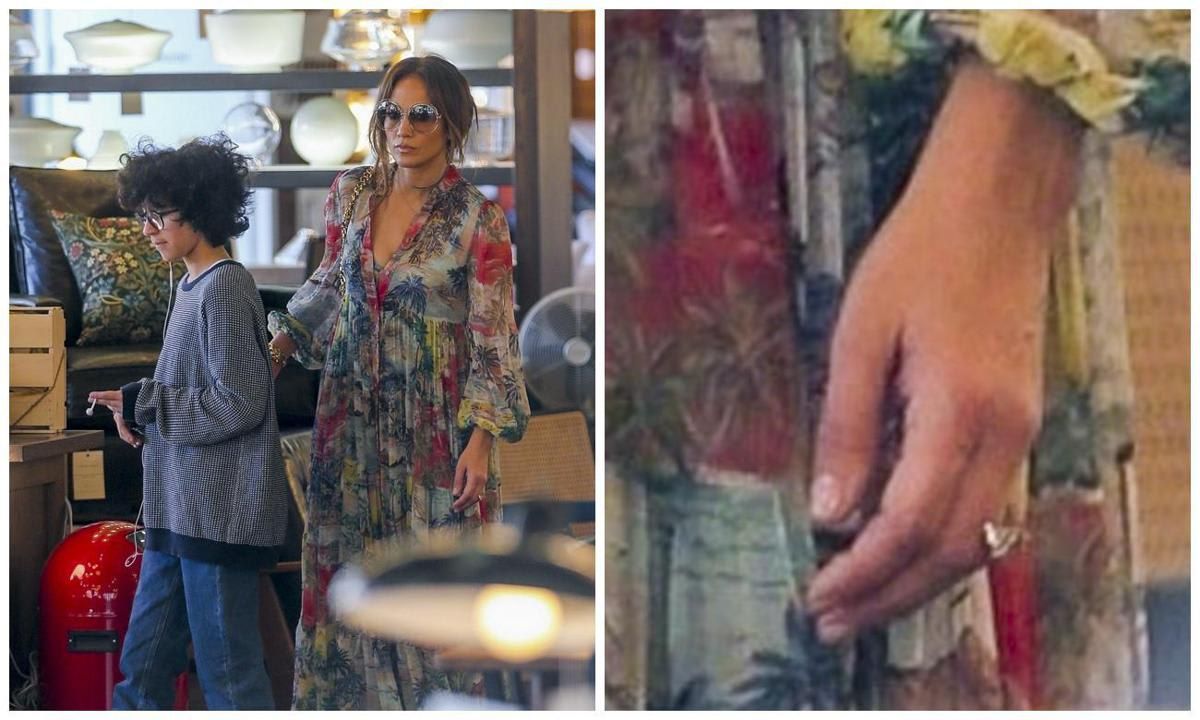 Jennifer Lopez engagement ring