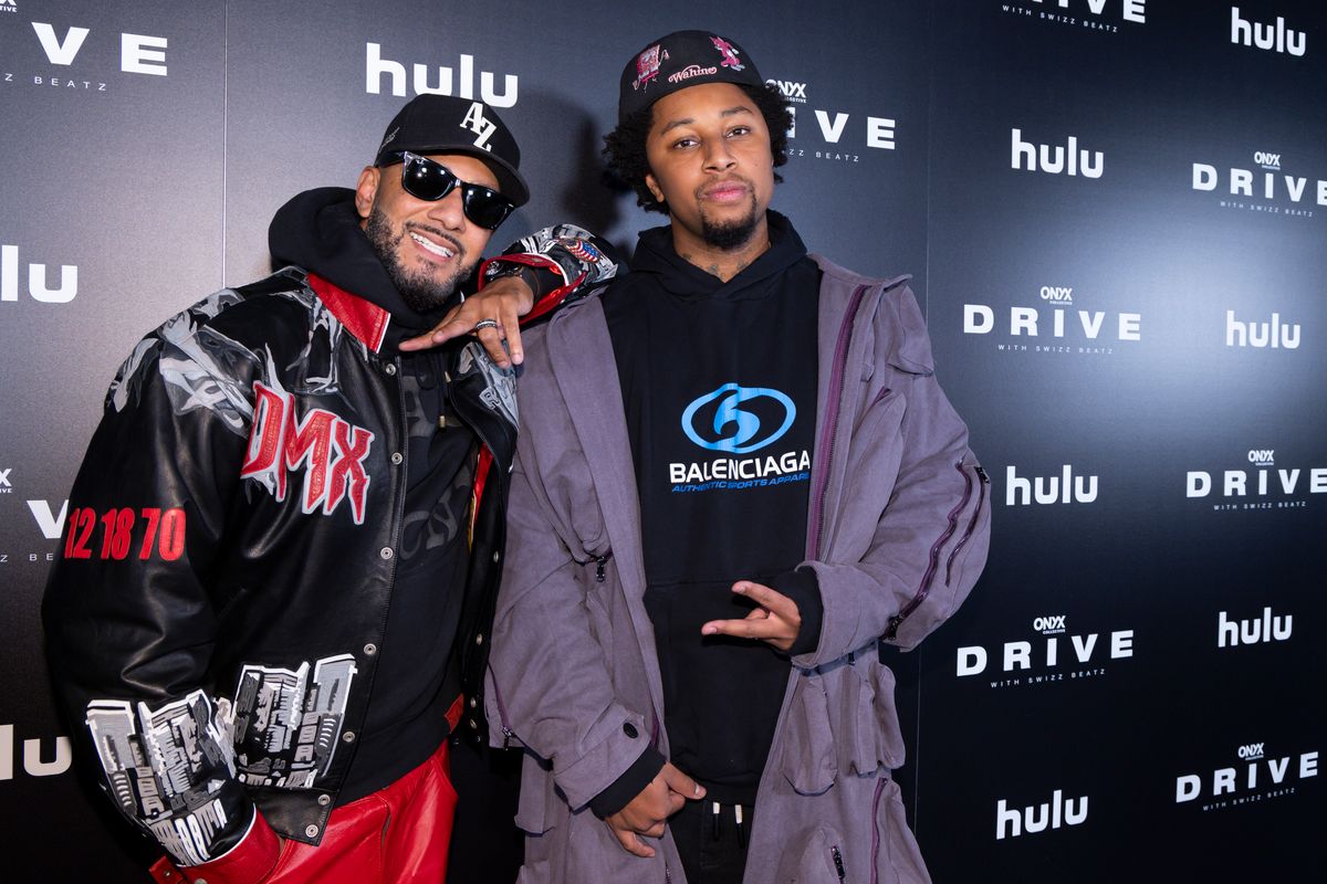 Swizz Beatz and his eldest son Prince Nasir