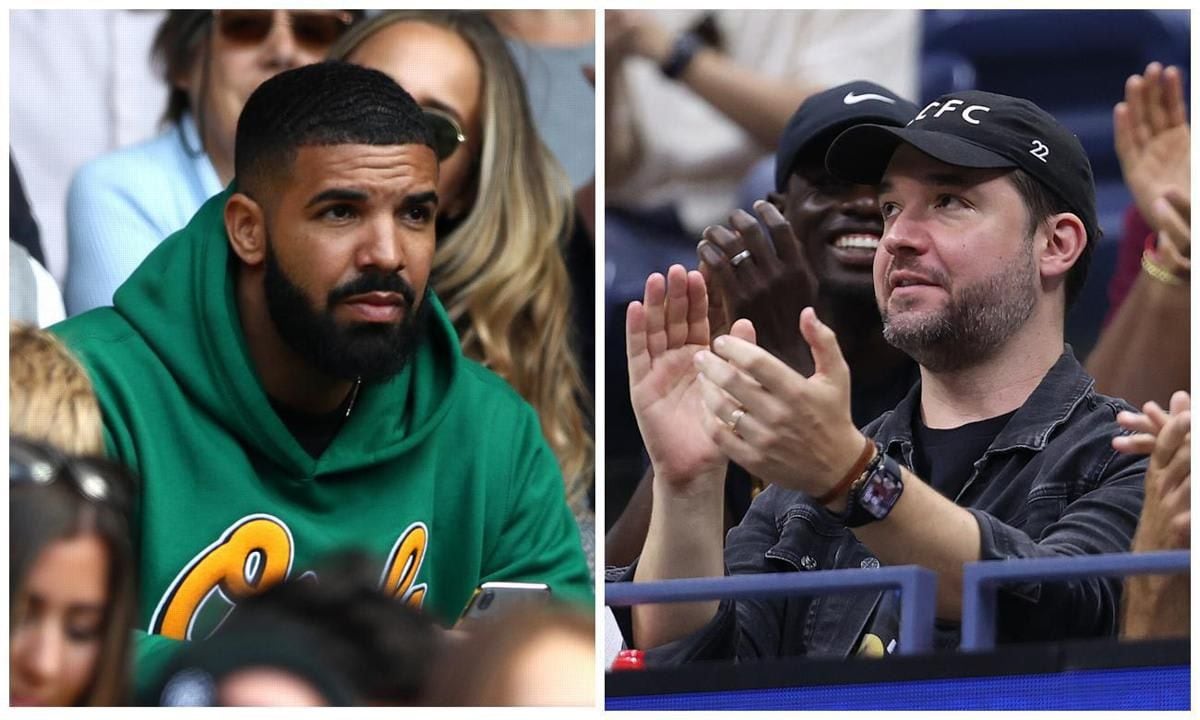  Drake and Alexis at Serena Williams’ game 