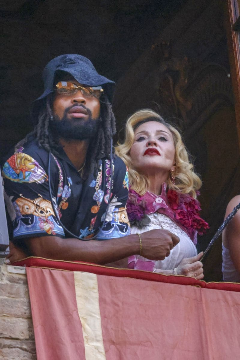 Madonna and boyfriend Akem Morris