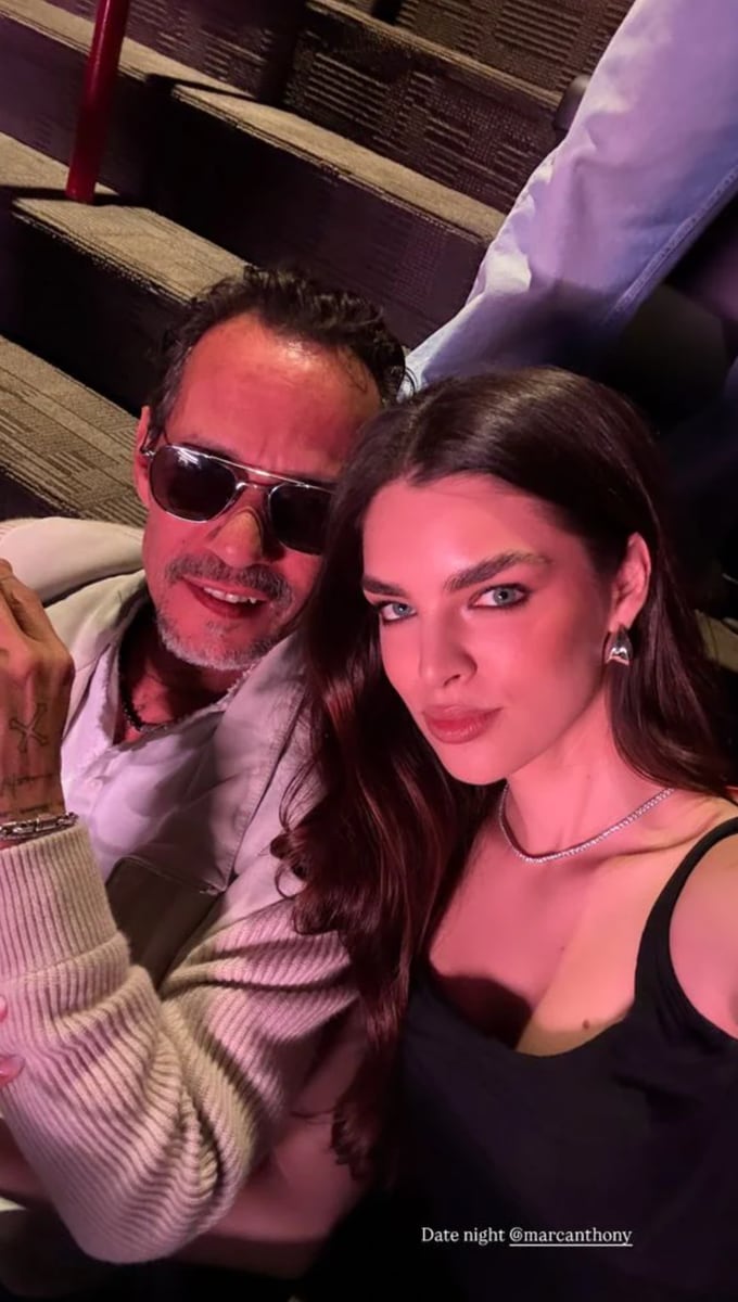 Marc and Nadia looked happy and in love for their date night