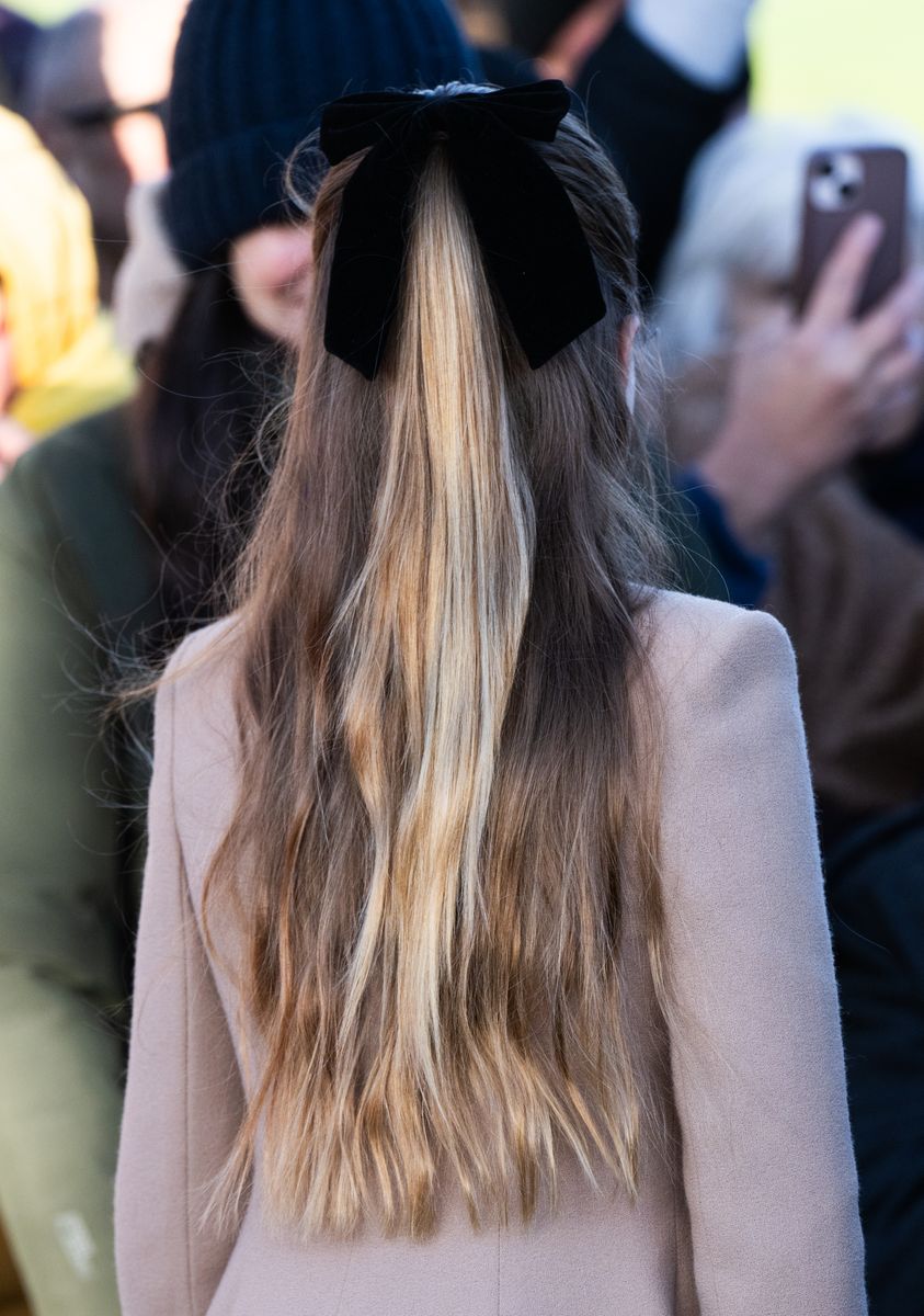 Creating Charlotte's signature hairstyle takes only a few minutes.