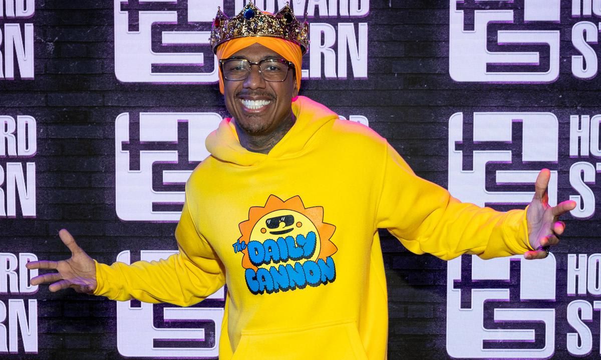 Nick Cannon Visits SiriusXM's 'The Howard Stern Show'