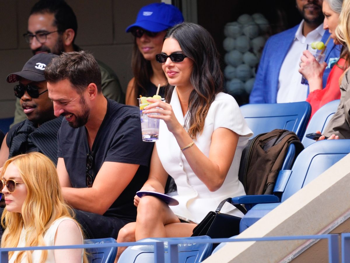 The on and off again couple sat in different sections