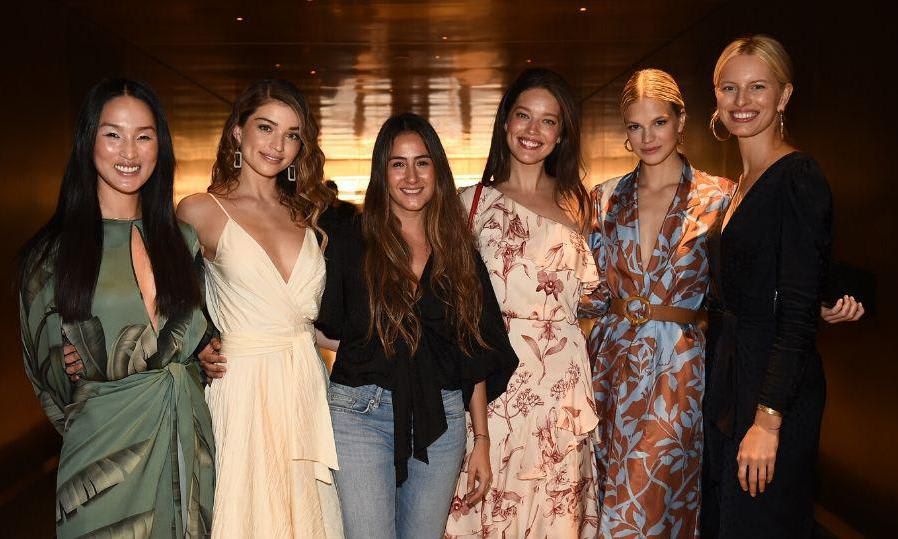 Johanna Ortiz with her front row stars