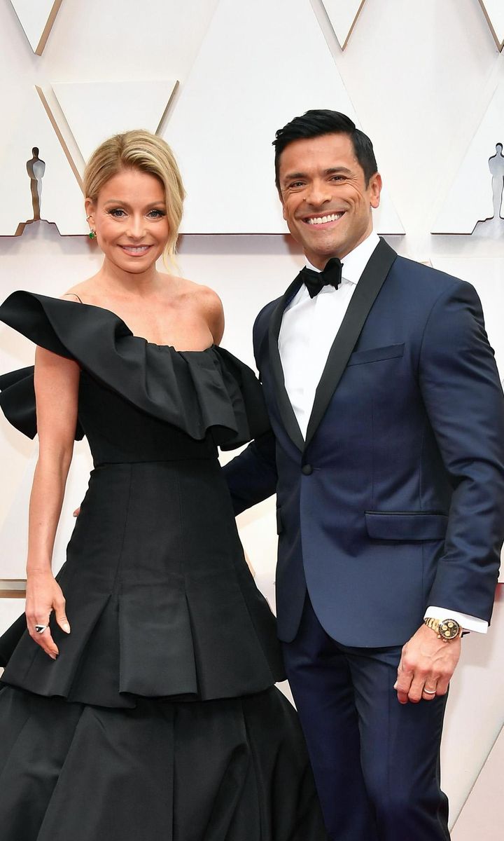Kelly joked that she and her husband Mark are better with filters
