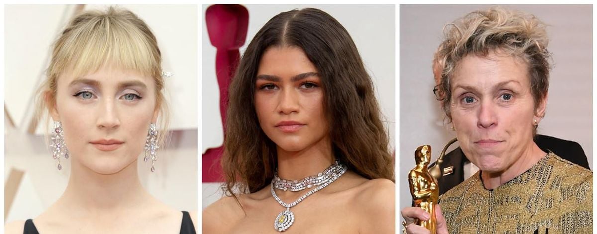 Saoirse Ronan, Zendaya and Frances McDormand