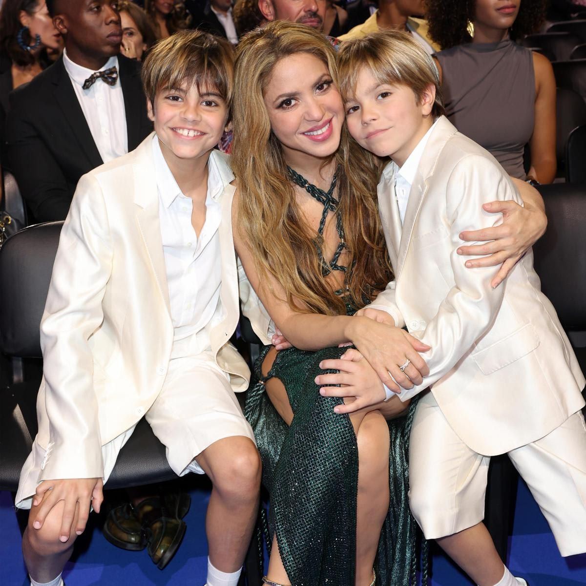 Shakira y sus hijos