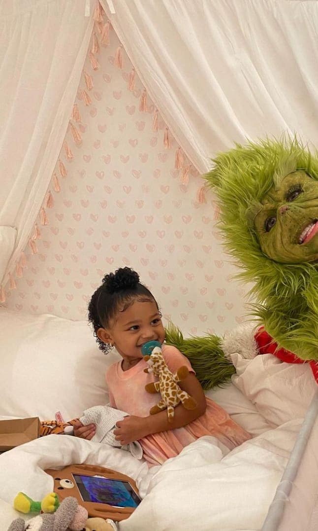 Grinch with Stormi Webster Jenner