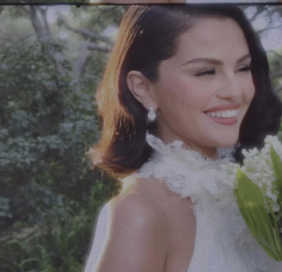 Selena Gomez’s first wedding photos