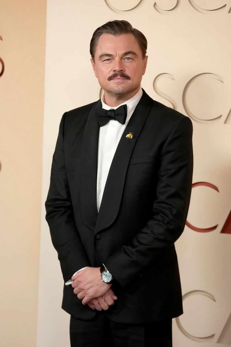 Leo's mustache quickly went viral
